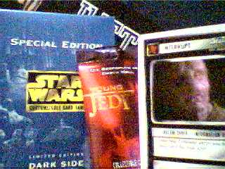 Meine neuen Star Wars Karten und ich :-)